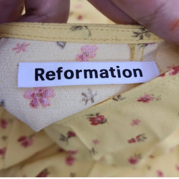 COPY - Nwt Reformation Zoe Skirt On Gwen Sz 12 - Picture 3 of 4